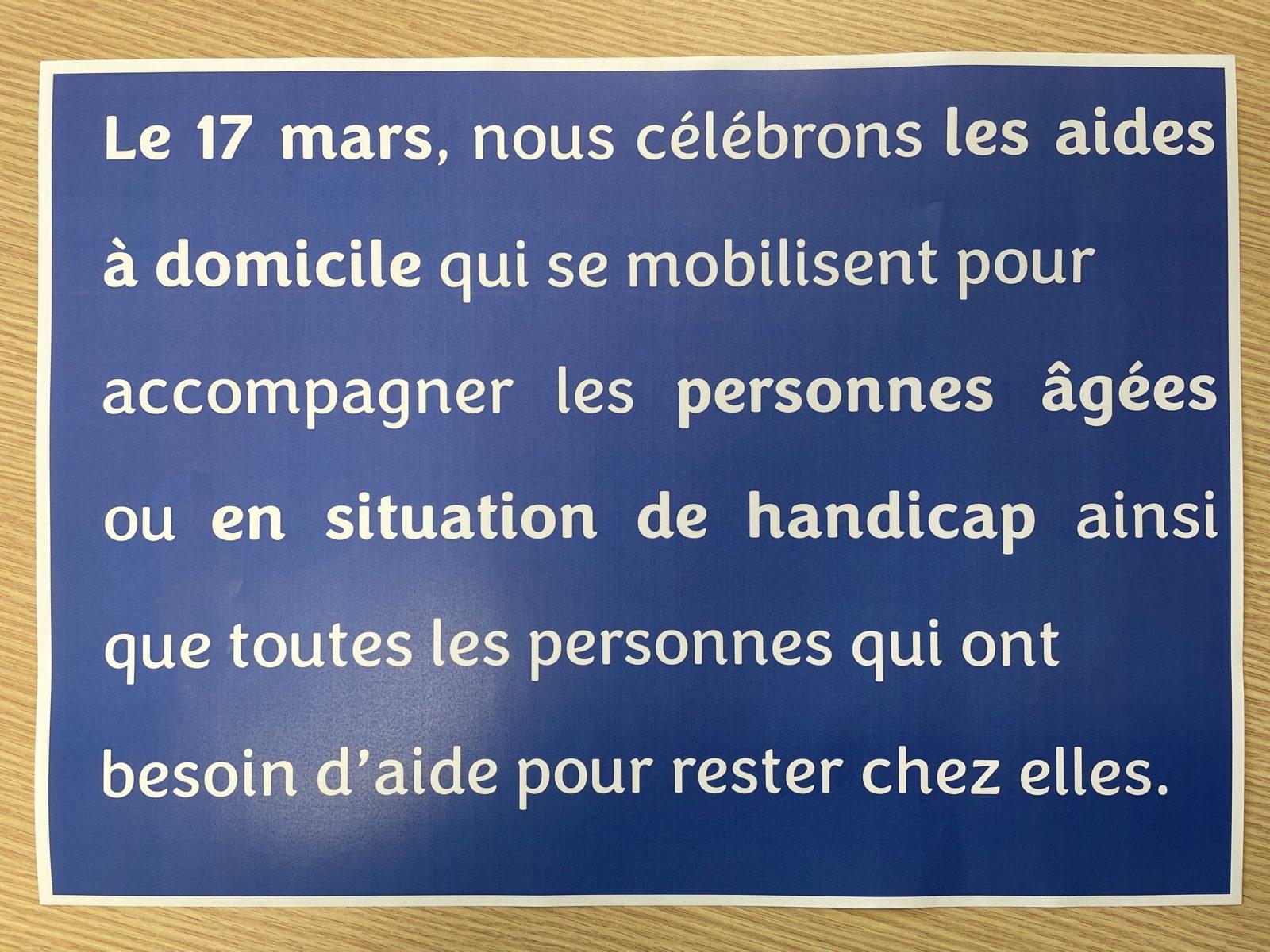 Témoignages d’Usagers pour rendre hommage à leurs Aides à Domicile